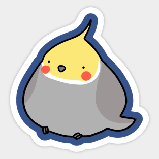 Cute Cockatiel Sticker